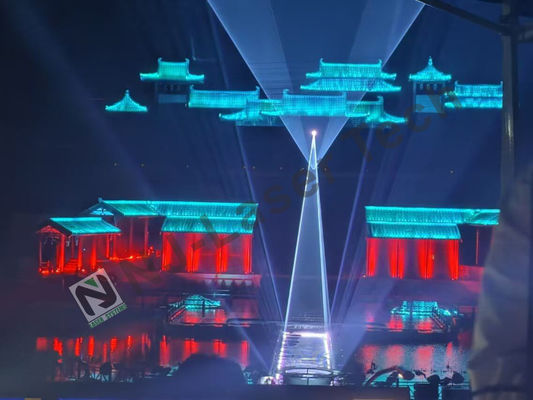 DMX/RF/Wi-Fi Controlled Cultural Illumination and Travel Lighting for Cultural Exploration